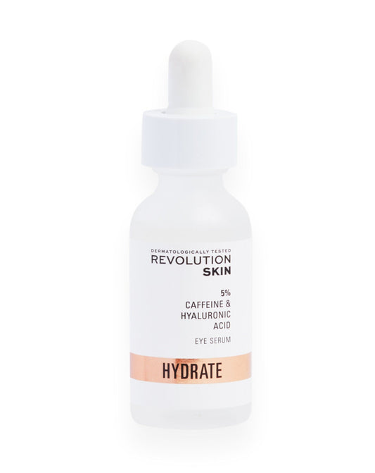 Revolution Skincare 5% Caffeine and Hyaluronic Acid Revitalising Under Eye Serum 30ml