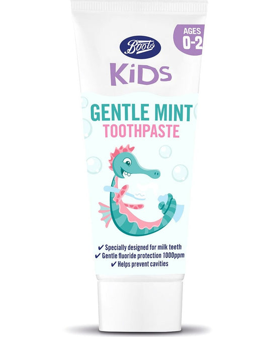 Boots Kids Mint Toothpaste 0-2yrs 75ml