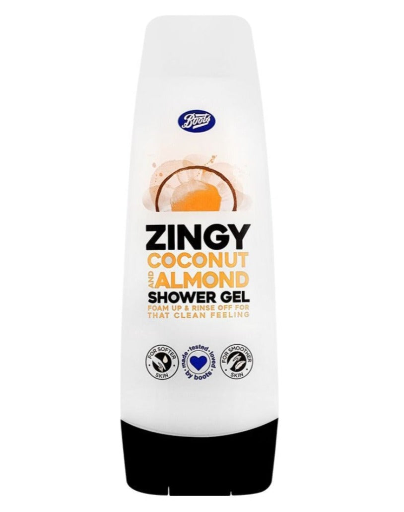Boots Zingy Coconut & Almond Shower Gel 250ml