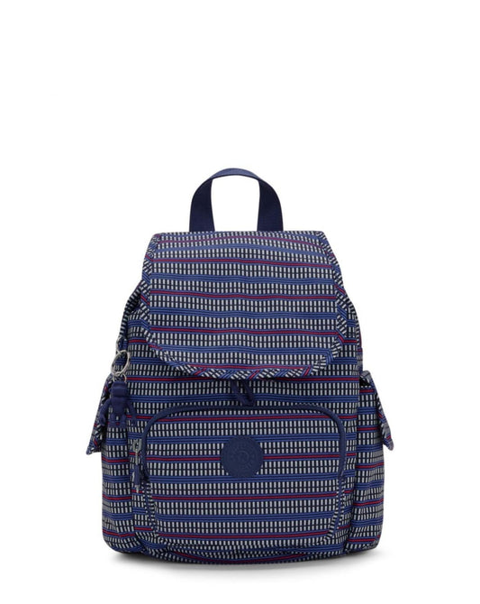 Kipling City Pack Mini Backpack - Blue Geo Print