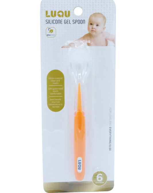 Luqu Spoon Silicone - Orange