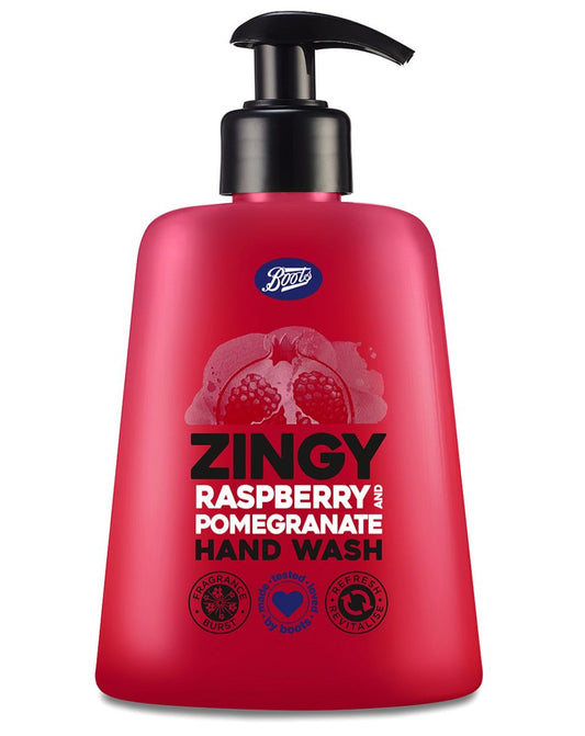 Boots Zingy Raspberry & Pomegranate Hand Wash 250ml