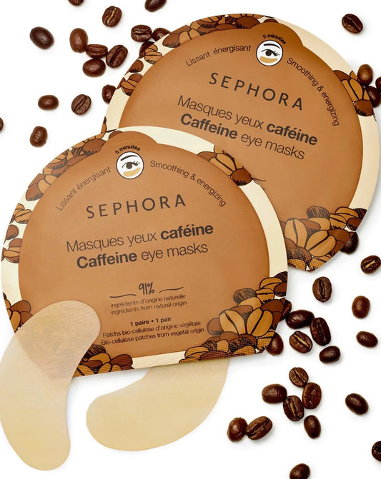 Sephora Clean Eye Mask Caffeine 1 pair